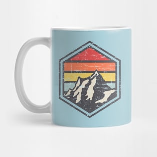 Retro Badge Hiker Mug